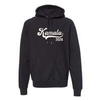 Vote Kamala Harris 2024 Retro Varsity Vintage Premium Hoodie