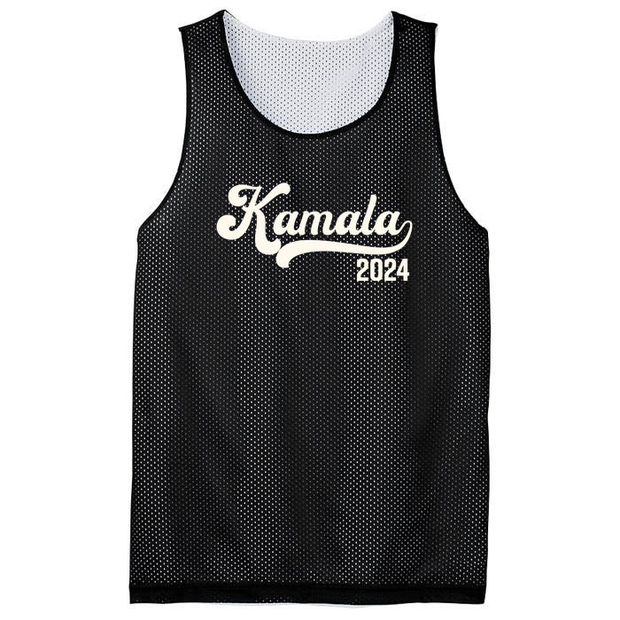 Vote Kamala Harris 2024 Retro Varsity Vintage Mesh Reversible Basketball Jersey Tank