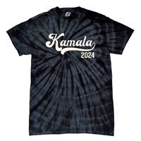 Vote Kamala Harris 2024 Retro Varsity Vintage Tie-Dye T-Shirt