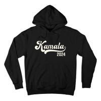 Vote Kamala Harris 2024 Retro Varsity Vintage Tall Hoodie