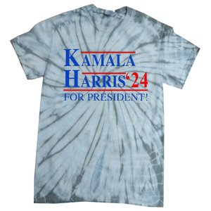 Vote Kamala Harris 2024 For President Election Campaign Tie-Dye T-Shirt