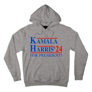 Vote Kamala Harris 2024 For President Election Campaign Tall Hoodie