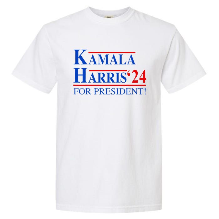 Vote Kamala Harris 2024 For President Election Campaign Garment-Dyed Heavyweight T-Shirt