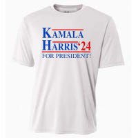 Vote Kamala Harris 2024 For President Election Campaign Cooling Performance Crew T-Shirt