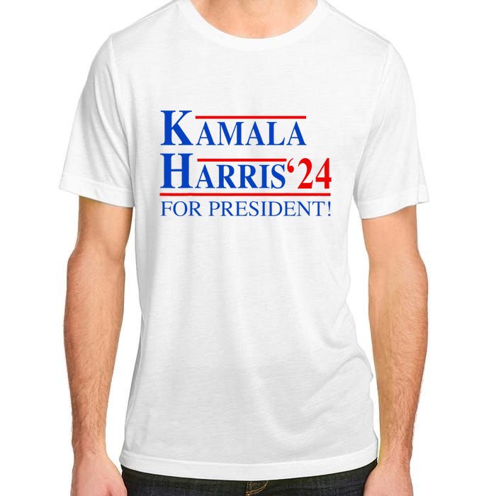 Vote Kamala Harris 2024 For President Election Campaign Adult ChromaSoft Performance T-Shirt