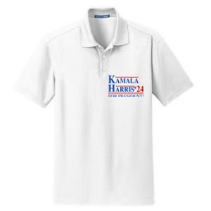 Vote Kamala Harris 2024 For President Election Campaign Dry Zone Grid Polo