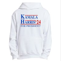 Vote Kamala Harris 2024 For President Election Campaign Urban Pullover Hoodie