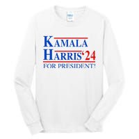 Vote Kamala Harris 2024 For President Election Campaign Tall Long Sleeve T-Shirt