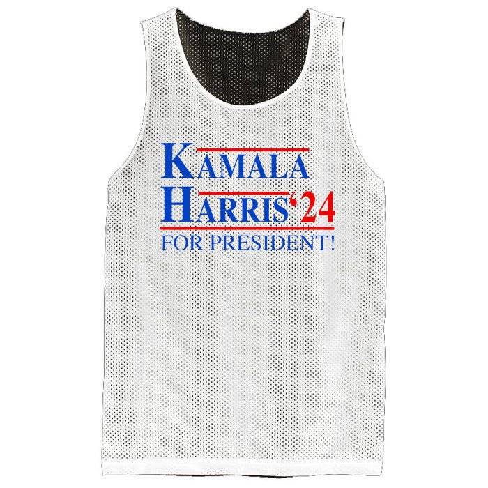 Vote Kamala Harris 2024 For President Election Campaign Mesh Reversible Basketball Jersey Tank