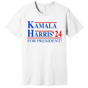 Vote Kamala Harris 2024 For President Election Campaign Premium T-Shirt