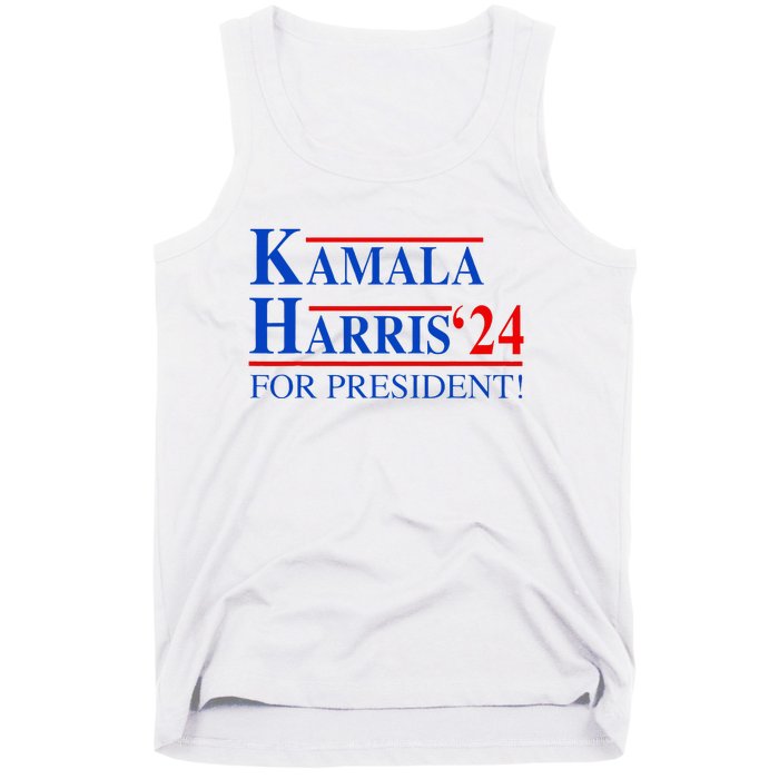 Vote Kamala Harris 2024 For President Election Campaign Tank Top