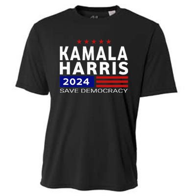 Vote Kamala Harris For Presidential Election 2024 Democratic Cooling Performance Crew T-Shirt