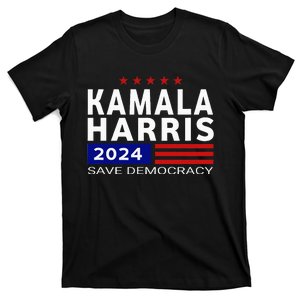 Vote Kamala Harris For Presidential Election 2024 Democratic T-Shirt