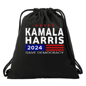 Vote Kamala Harris For Presidential Election 2024 Democratic Drawstring Bag