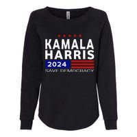 Vote Kamala Harris For Presidential Election 2024 Democratic Womens California Wash Sweatshirt