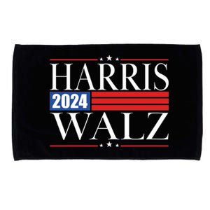 Vote Kamala Harris Tim Walz 2024 Election Microfiber Hand Towel