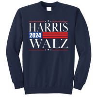 Vote Kamala Harris Tim Walz 2024 Election Tall Sweatshirt