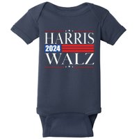 Vote Kamala Harris Tim Walz 2024 Election Baby Bodysuit