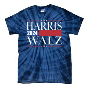 Vote Kamala Harris Tim Walz 2024 Election Tie-Dye T-Shirt