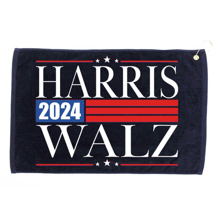 Vote Kamala Harris Tim Walz 2024 Election Grommeted Golf Towel