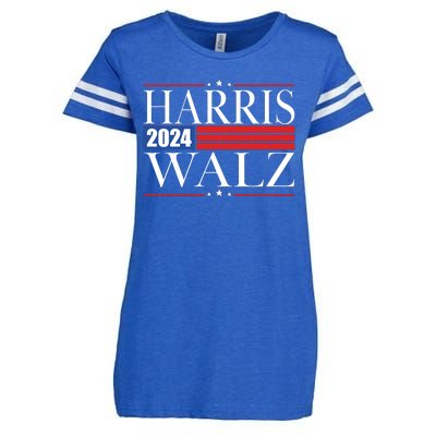 Vote Kamala Harris Tim Walz 2024 Election Enza Ladies Jersey Football T-Shirt