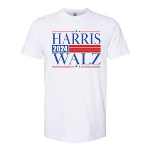 Vote Kamala Harris Tim Walz 2024 Election Softstyle CVC T-Shirt