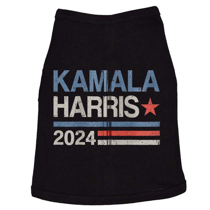 Vintage Kamala Harris 2024 For President Election Campaign Doggie Tank