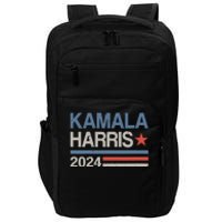 Vintage Kamala Harris 2024 For President Election Campaign Impact Tech Backpack