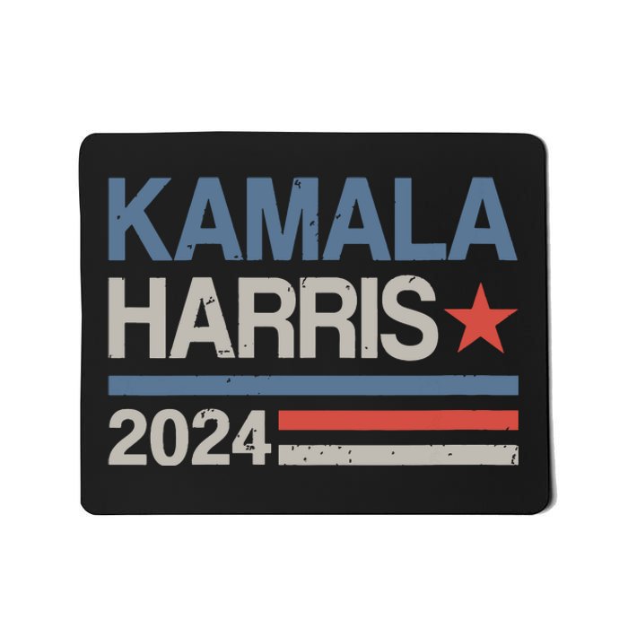 Vintage Kamala Harris 2024 For President Election Campaign Mousepad