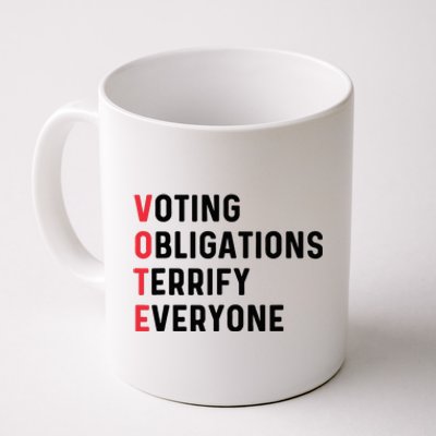 Vote Kamala Harris Funny Sarcastic Election Idea 2024 Coffee Mug