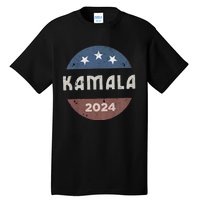 Vintage Kamala Harris 2024 For President Election Tall T-Shirt