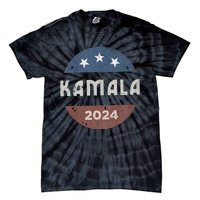 Vintage Kamala Harris 2024 For President Election Tie-Dye T-Shirt