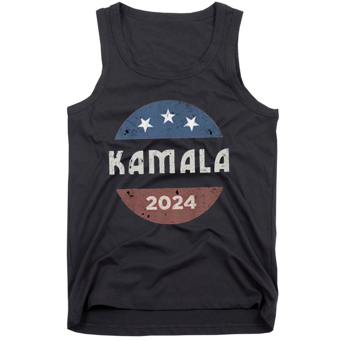 Vintage Kamala Harris 2024 For President Election Tank Top