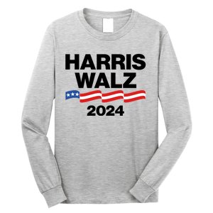 Vote Kamala Harris Tim Walz 2024 Election Long Sleeve Shirt