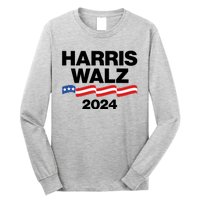 Vote Kamala Harris Tim Walz 2024 Election Long Sleeve Shirt