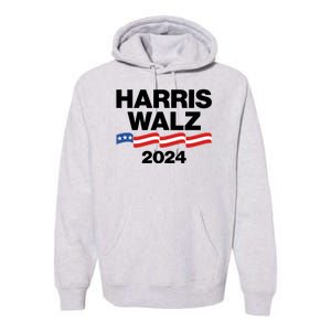 Vote Kamala Harris Tim Walz 2024 Election Premium Hoodie