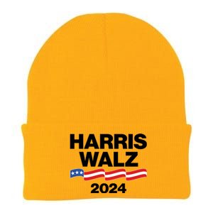 Vote Kamala Harris Tim Walz 2024 Election Knit Cap Winter Beanie