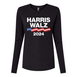 Vote Kamala Harris Tim Walz 2024 Election Womens Cotton Relaxed Long Sleeve T-Shirt