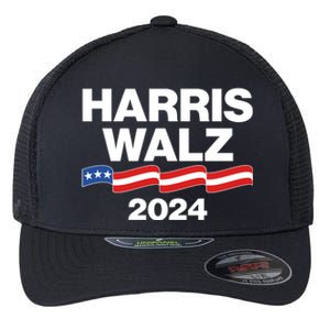 Vote Kamala Harris Tim Walz 2024 Election Flexfit Unipanel Trucker Cap