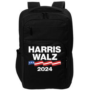 Vote Kamala Harris Tim Walz 2024 Election Impact Tech Backpack