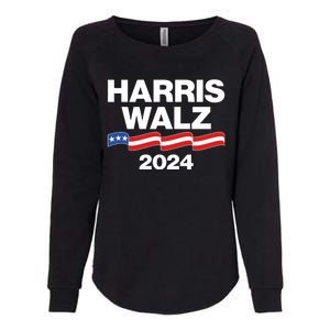 Vote Kamala Harris Tim Walz 2024 Election Womens California Wash Sweatshirt