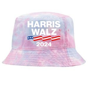 Vote Kamala Harris Tim Walz 2024 Election Tie-Dyed Bucket Hat