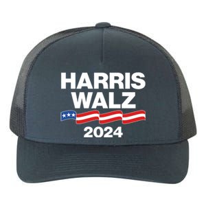 Vote Kamala Harris Tim Walz 2024 Election Yupoong Adult 5-Panel Trucker Hat