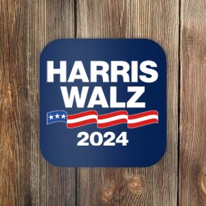 Vote Kamala Harris Tim Walz 2024 Election Coaster