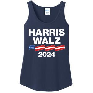 Vote Kamala Harris Tim Walz 2024 Election Ladies Essential Tank