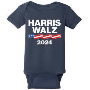 Vote Kamala Harris Tim Walz 2024 Election Baby Bodysuit