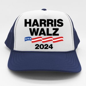 Vote Kamala Harris Tim Walz 2024 Election Trucker Hat