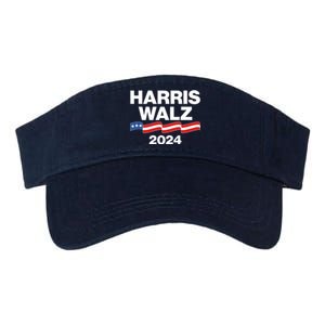 Vote Kamala Harris Tim Walz 2024 Election Valucap Bio-Washed Visor