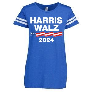 Vote Kamala Harris Tim Walz 2024 Election Enza Ladies Jersey Football T-Shirt