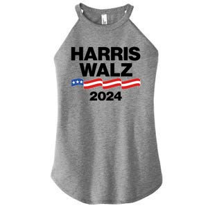 Vote Kamala Harris Tim Walz 2024 Election Women's Perfect Tri Rocker Tank